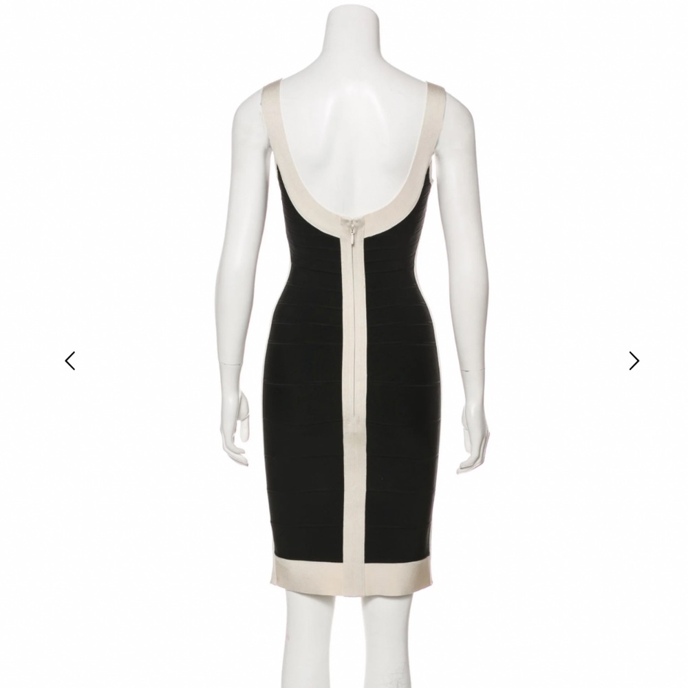 Herve Leger Gwyneth Bandage Dress, size large - Picture 3 of 8